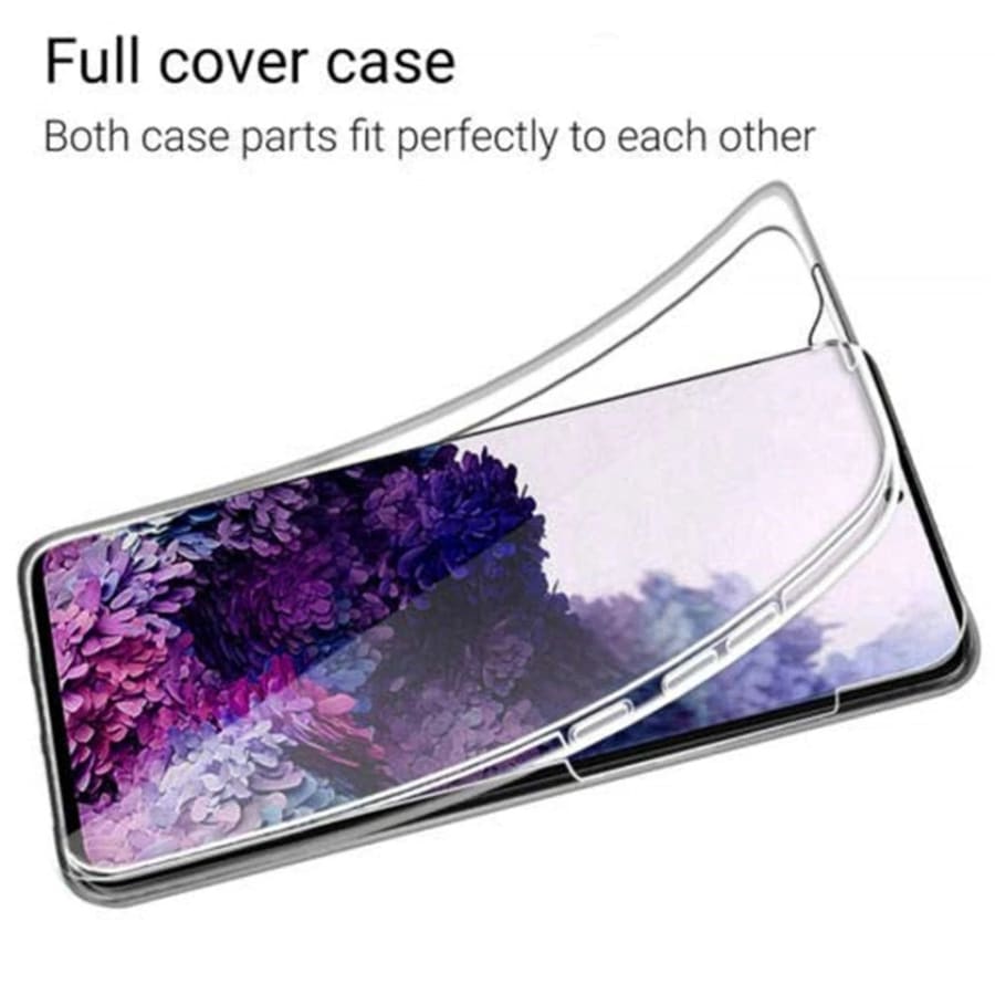 9eight5 Samsung Galaxy S10 phone case, front and back view, protective cover with design and precise cutouts for device access.