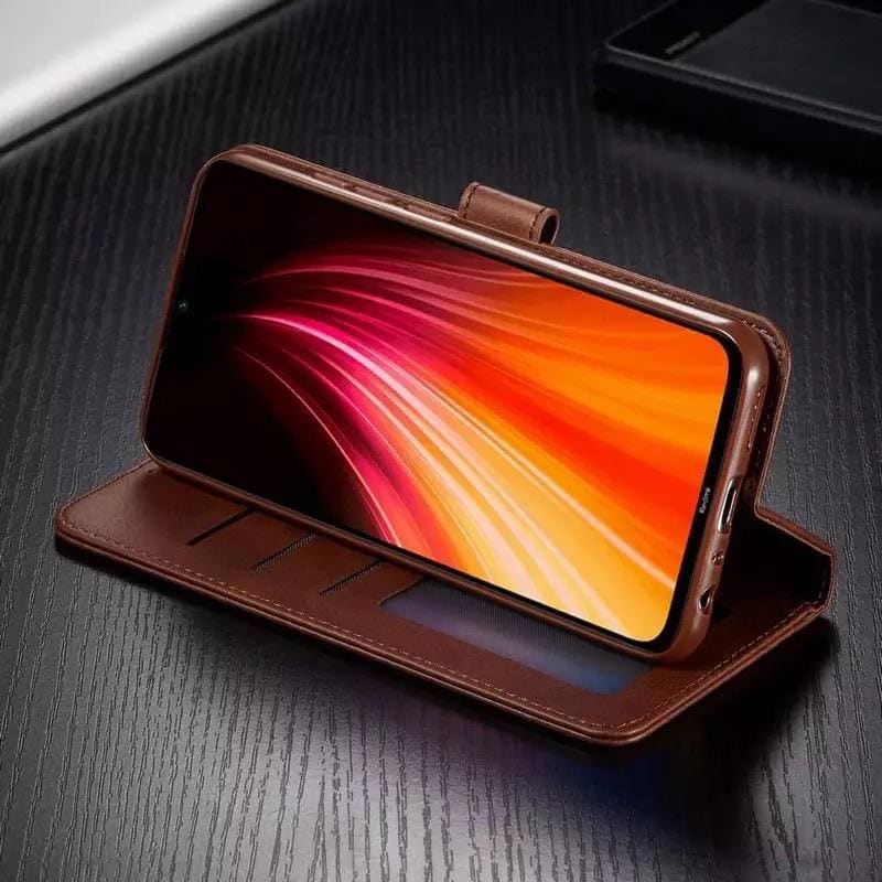 Brown 9eight5 phone case for Samsung Galaxy S10 Plus, protective and stylish, shown on the device with textured finish.