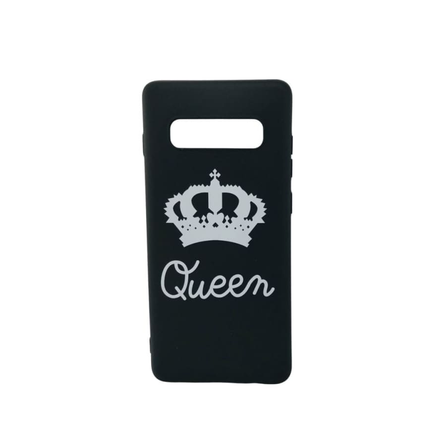 Silicone phone case for Samsung Galaxy S10 Plus by 9eight5, featuring a smooth, flexible cover with precise cutouts.
