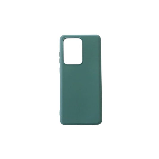 Silicone phone cover for Samsung Galaxy S20 Ultra by 9eight5, showing a slim, flexible, black protective case with textured surface.