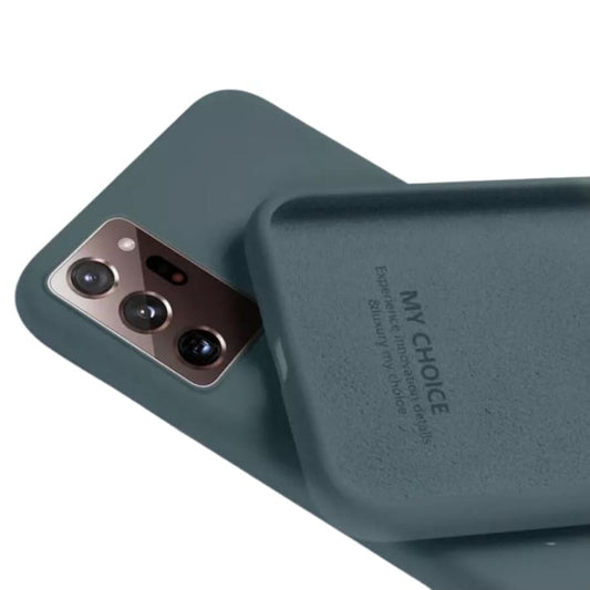 Soft silicone case for Samsung Galaxy S21 Plus by 9eight5, providing a snug fit and protective cover for the phone.