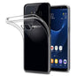 Clear 9eight5 phone case for Samsung Galaxy S8, transparent protective cover showing the phone's design and buttons.