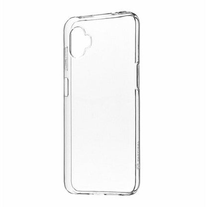 Clear phone case for Samsung Galaxy Xcover 6 Pro and Xcover Pro 2 by 9eight5, showcasing slim, transparent protection for the device.