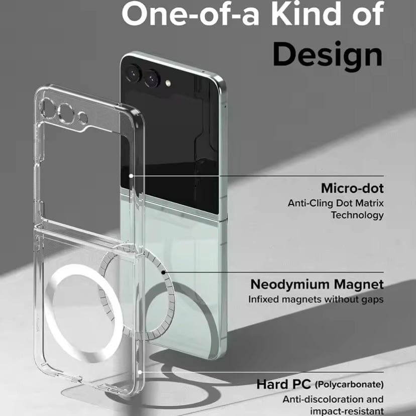 9eight5 Samsung Galaxy Z Flip 6 phone case with protective design, showcasing a sleek, durable cover for flip-style smartphones.