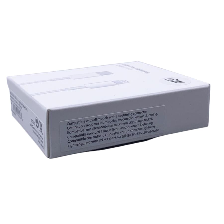 9eight5 1m Type-C to Lightning cable for phones and tablets, featuring 18W fast charging and durable design