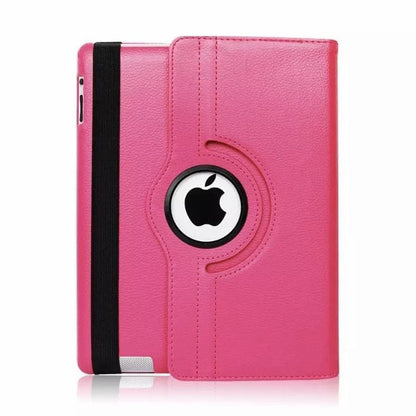 Black synthetic leather cover for iPad mini 4 and 5 by 9eight5, available in four colors, offers stylish protection for tablet.