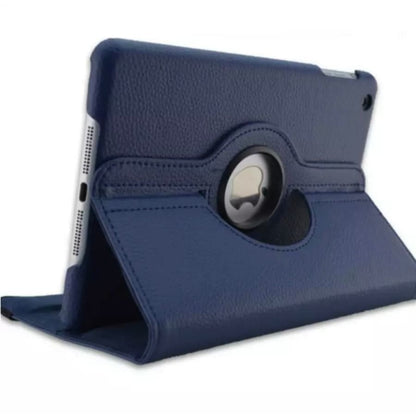 Black synthetic leather cover for iPad mini 4 and 5th generation by 9eight5, available in four colors, designed for tablet protection.