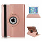 9eight5 synthetic leather cover for iPad mini 4 and 5th gen, available in four colors, showing the black iPad mini with case.