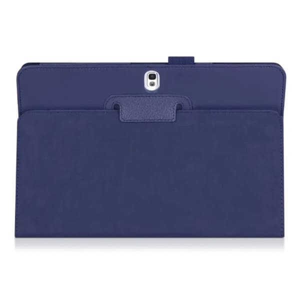 Black and navy 9eight5 tablet cover for Samsung Galaxy Note 10.1 (2014) P600 and Tab Pro 10.1 (T520) shown on the product image.