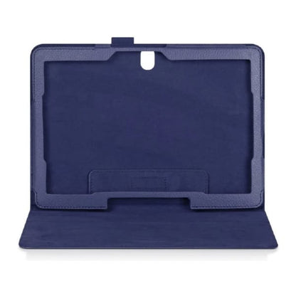 Black and navy 9eight5 tablet cover for Samsung Galaxy Note 10.1 (2014) P600 and Tab Pro 10.1 T520, showing the protective cover.