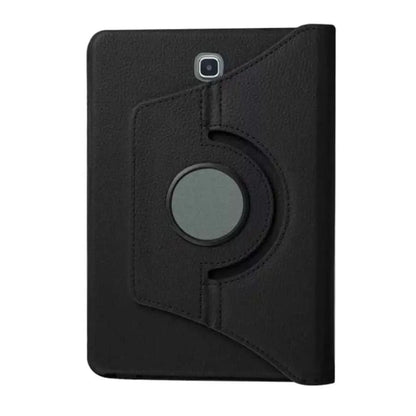 Black Samsung Galaxy Tab S2 8.0 inch tablet cover by 9eight5, designed for T710, T715, T719 models, available in two colors.