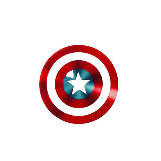 Captain America expanding finger grip for phone and tablet, 9eight5 brand, featuring superhero shield design for secure handling.
