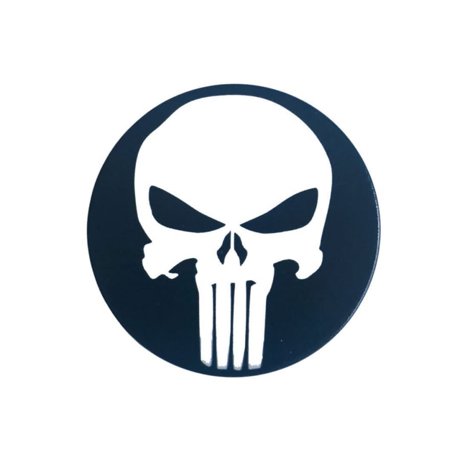 9eight5 expanding finger grip with skull design, compatible with phones and tablets, provides secure handling and stylish protection.