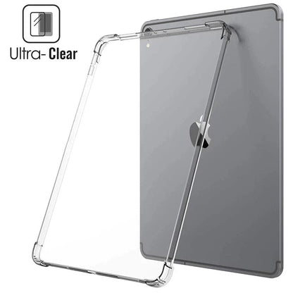 Clear protective cover for iPad 5th and 6th gen, iPad Air & Air 2, by 9eight5, shown on a tablet screen.