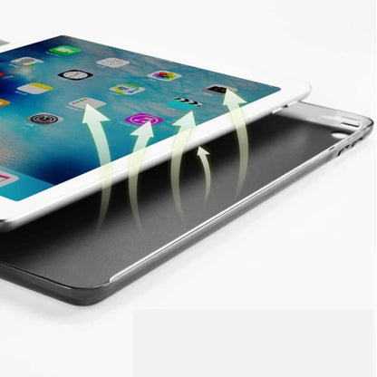 Blue full-body cover for iPad 7th, 8th, 9th generation 10.2-inch, by 9eight5, protecting the tablet with a sleek design.