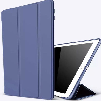 Navy blue full body cover for iPad 7th-9th generation 10.2-inch, by 9eight5, protecting the tablet with a sleek, durable design.