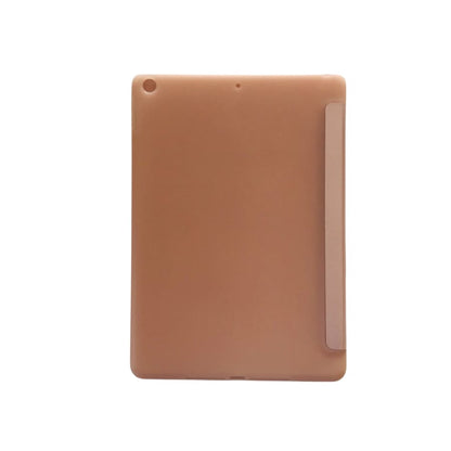 Rose gold full body cover for iPad 7th, 8th, 9th generation 10.2-inch from 9eight5, showing front and back protection.