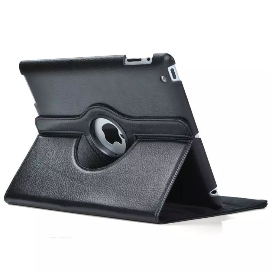 Black full-body cover for iPad 7th to 9th generation, 10.2-inch, by 9eight5, shown on a tablet with colorful options available.