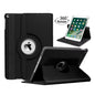 Black full-body cover for iPad 7th-9th generation, 10.2-inch, by 9eight5, showing the protective case on the device.