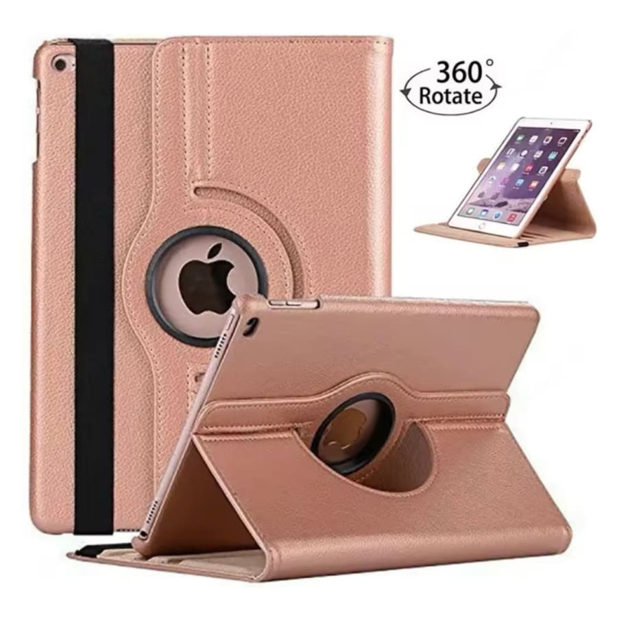 Black full-body cover for iPad 7th, 8th, and 9th generation 10.2-inch from 9eight5, shown on an iPad with protective design.