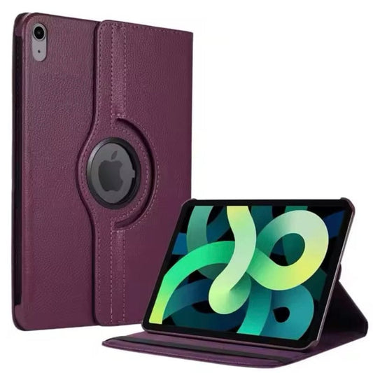 Purple 9eight5 iPad Air 13” (M2) 2024 cover, protective tablet case with a sleek design for iPad accessories.