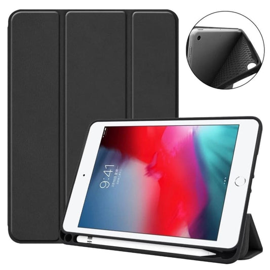 Black stylish cover for iPad mini 1, 2, and 3 by 9eight5, designed to protect and enhance the tablet's appearance.