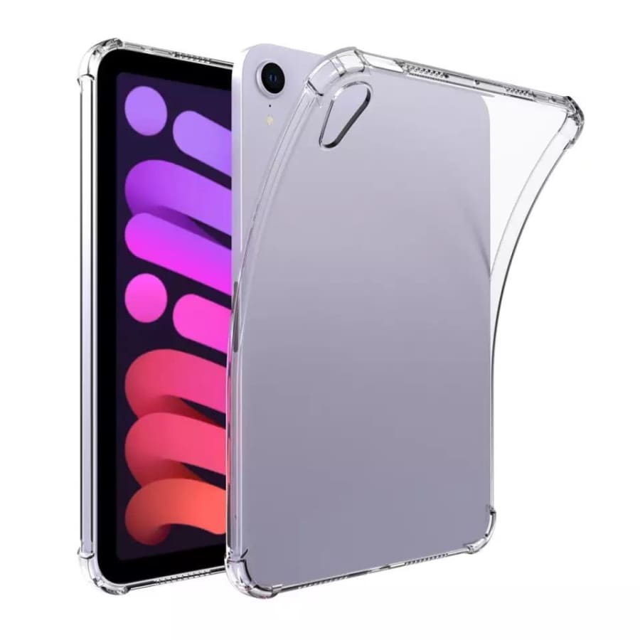Clear protective cover for iPad mini 7th and 6th generation by 9eight5, designed for the A17Pro chip and tablet protection.