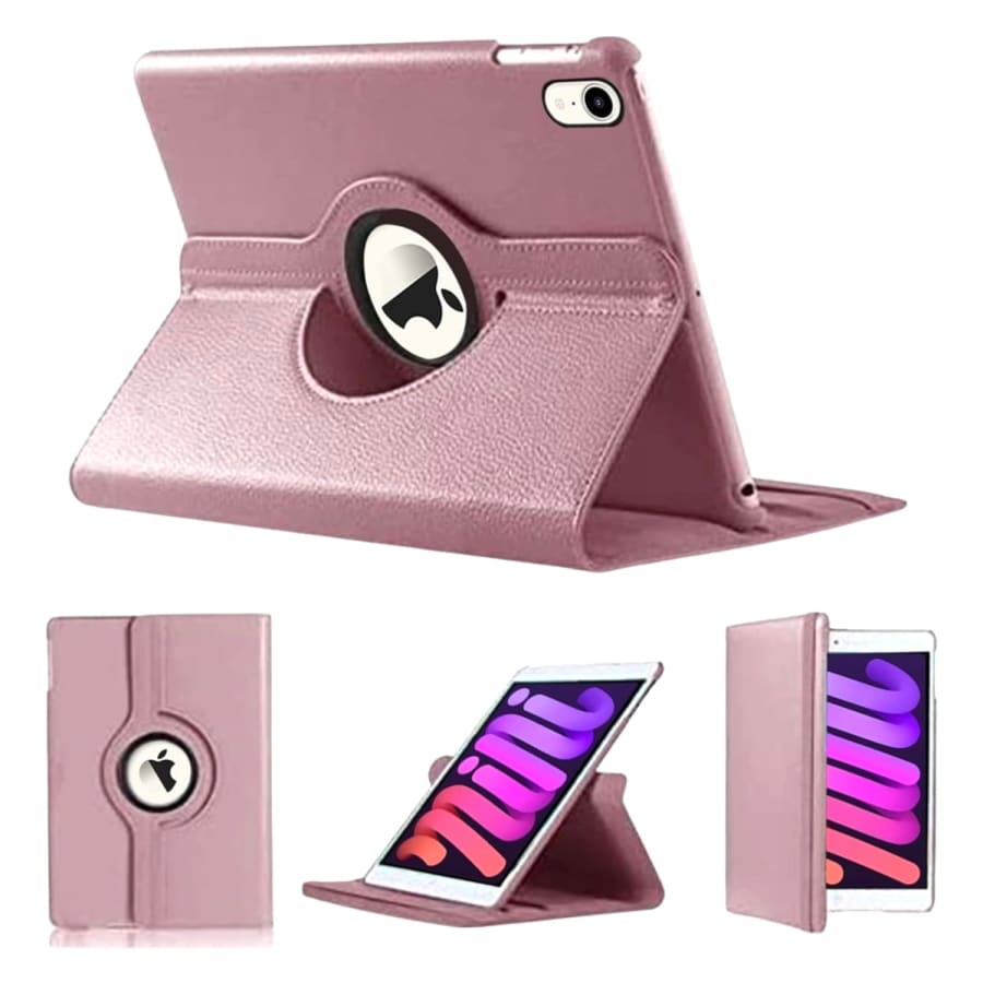 Rosegold iPad Mini cover for 7th and 6th generation, compatible with A17Pro, by 9eight5. Protective tablet accessory.