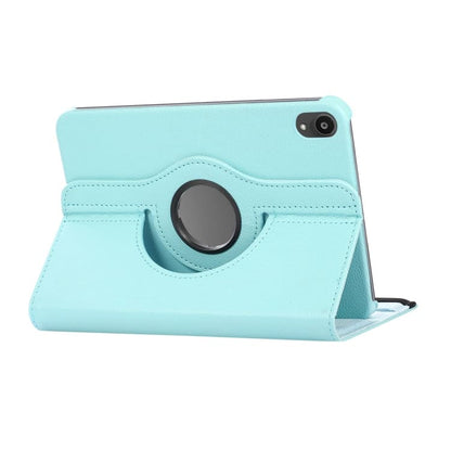 Turquoise 9eight5 iPad mini cover for 6th and 7th generation with A17Pro chip, protective tablet accessory in natural setting