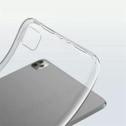 Clear stylish cover for iPad Pro 12.9-inch 4th gen from 2020 by 9eight5, showing the sleek transparent tablet case.