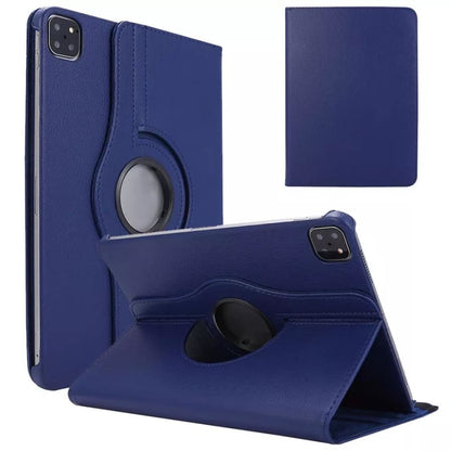 Navy iPad Pro 12.9 cover for 6th and 5th generation by 9eight5, showing a protective tablet case with sleek design.