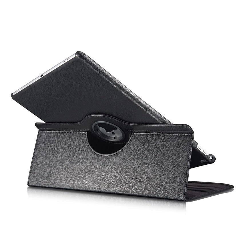 Black 9eight5 full-body cover for iPad Pro 12.9” 1st and 2nd gen, protective tablet case with full coverage and precise cutouts.