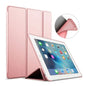 Navy blue full-body iPad cover for 5th, 6th gen iPad, Air, and Air 2 by 9eight5, showing the protective case on the tablet.