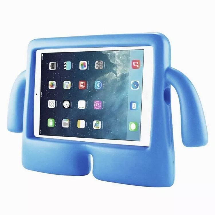 Orange 9eight5 iPad cover for 5th/6th gen 9.7-inch iPad Air and Air 2, showing the protective case with open flap.