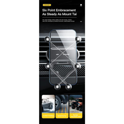 Essager mobile phone holder by 9eight5, a sleek adjustable phone and tablet accessory for hands-free use and secure grip.