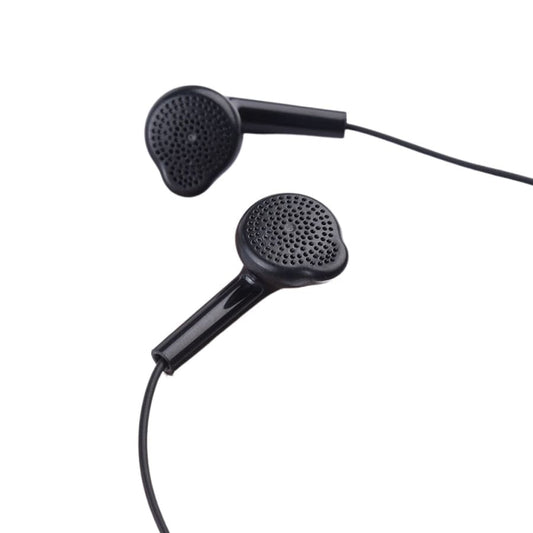 Wired Samsung earphones by 9eight5 with in-ear design and 3.5mm headphone jack for phones and tablets.