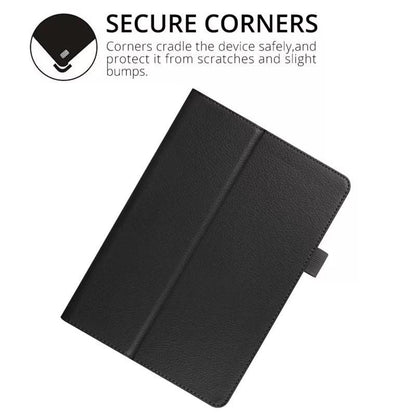 Black full-body cover for Samsung Galaxy Tab 3 10.1-inch GT-P5200 P5210 P5220 by 9eight5, providing protection and style.