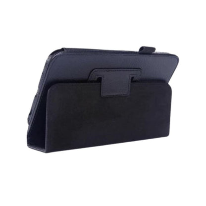 Black full body cover case for Samsung Galaxy Tab 3 7.0 inch T210/T211 tablet by 9eight5, providing protection and style.
