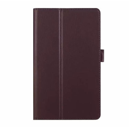 Brown full-body case for Samsung Galaxy Tab A 10.1” (2016) T580/T585, made by 9eight5, shown on a tablet.