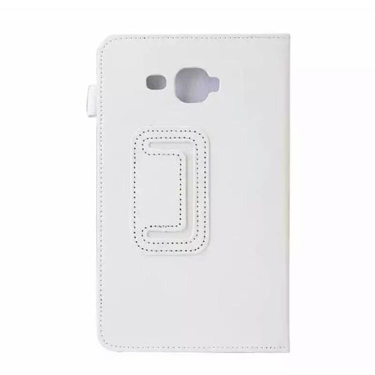 White full-body protective cover for Samsung Galaxy Tab A 7.0” T280/T285 by 9eight5, shown on the tablet.