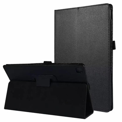 Black full-body protective cover for Samsung Galaxy Tab A7 10.4 inch (2020) T500/T505 by 9eight5, showing the tablet with the case on.