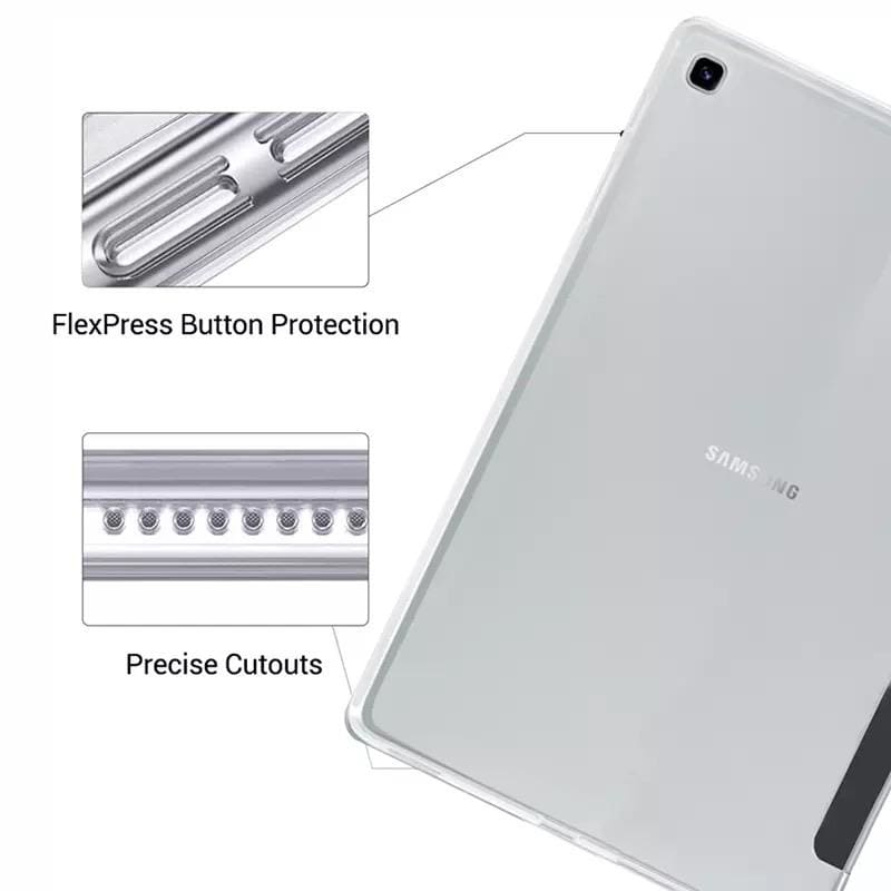 Full-body navy blue tablet cover for Samsung Galaxy Tab A7 10.4-inch (2020) by 9eight5, showing the protective design and material.
