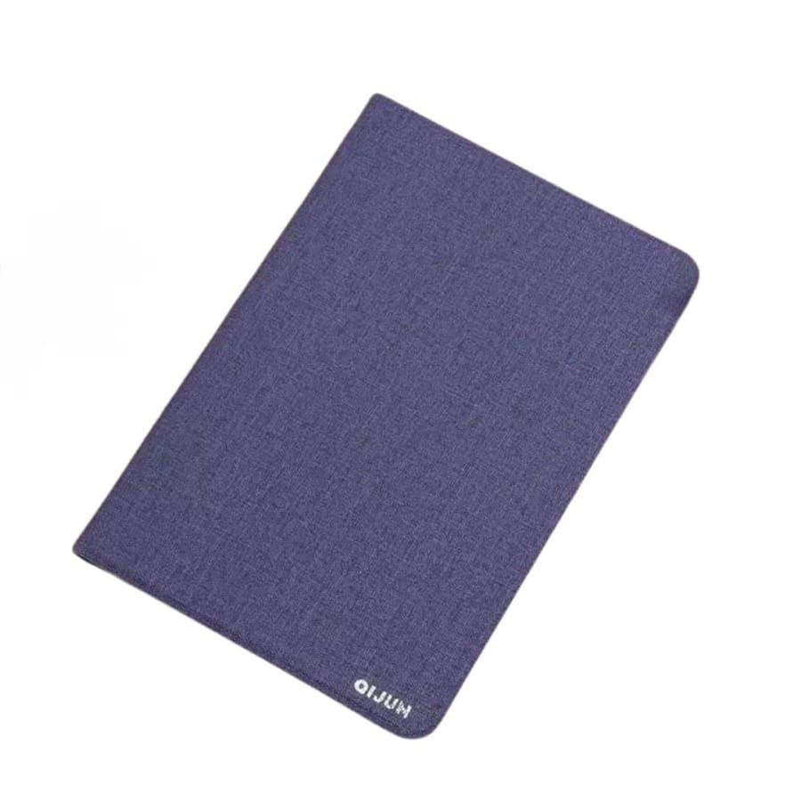 Blue full-body cover for Samsung Galaxy Tab Pro 8.4” T320/T325 by 9eight5, showing the protective tablet case with precise fit.