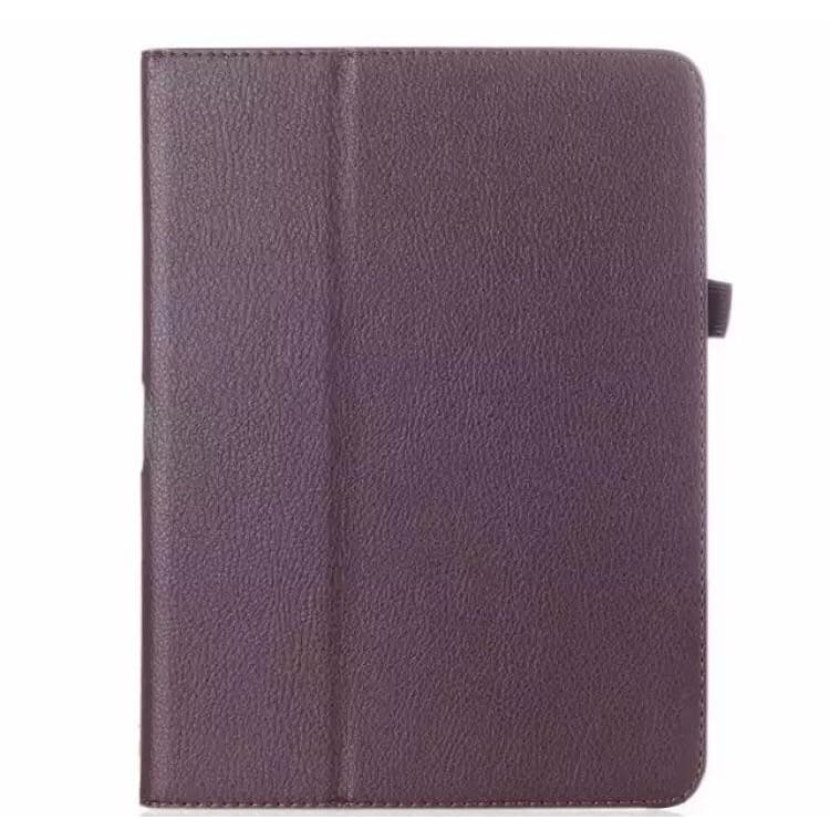 Brown leather cover for Samsung Galaxy Tab S 10.5” (2014) T800/T805 by 9eight5, showing the front and back of the tablet case.