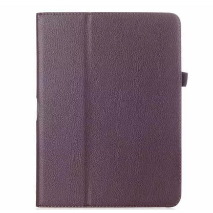 Brown leather cover for Samsung Galaxy Tab S 10.5” (2014) T800/T805 by 9eight5, showing the front and back of the tablet case.