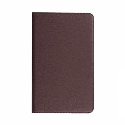 9eight5 full-body brown cover for Samsung Galaxy Tab S 10.5” (2014) T800/T805, showing protective tablet case from front angle.