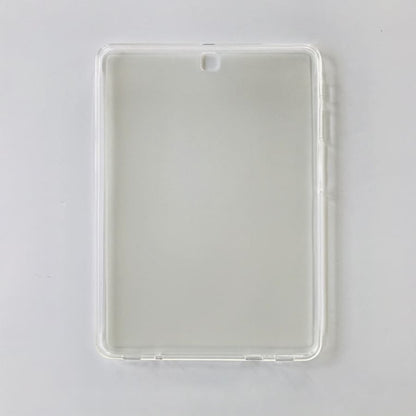 Clear protective cover for Samsung Galaxy Tab S2 9.7 inch T810/T815 by 9eight5, showing the transparent tablet case.