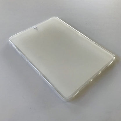 Clear silicone cover for Samsung Galaxy Tab S3 9.7-inch T820/T825 from 9eight5, providing protective and flexible tablet coverage.