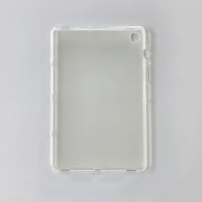 Clear silicone cover for Samsung Galaxy Tab S5e 10.5-inch tablet by 9eight5, showing the slim, flexible protective case.
