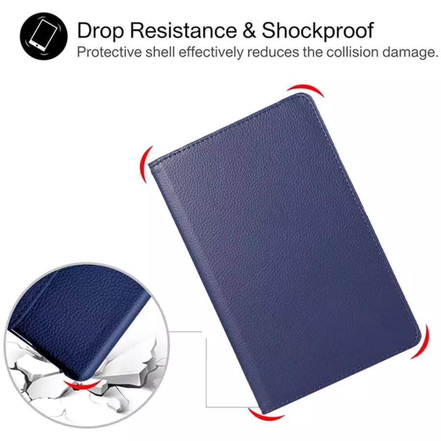 Navy protective cover for Samsung Galaxy Tab S8 11-inch (2022), X700/X706, by 9eight5, featuring durable tablet accessory design.